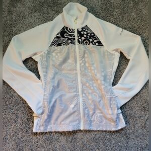 Brooks Stylish White & Black Women's Active Jacket Size Small *Rare*